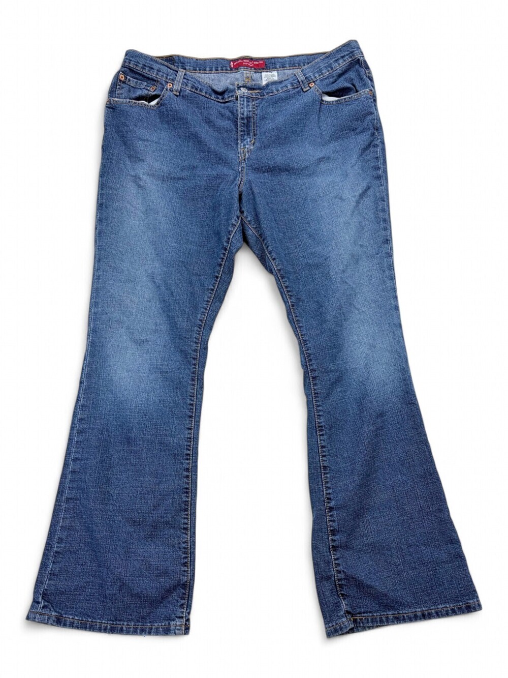 Levi's 515 Nouveau Bootcut Jeans Womens 18W Low Rise Stretch